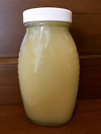 crystallized honey jar